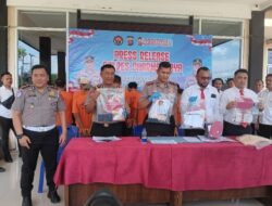 Kabar Baik, Kinerja Polres Dharmasraya Dalam Mengungkap Kasus Kejahatan Alami Peningkatan