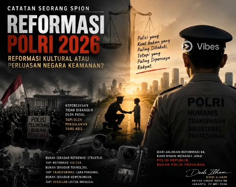 Catatan Seorang Spion : Dari Jalanan Reformasi ke Lorong Reformasi POLRI