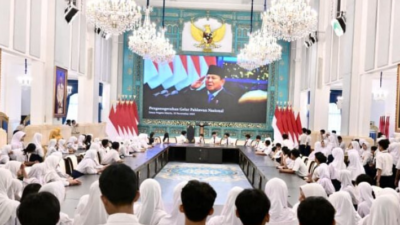 Ratusan Pelajar dan Mahasiswa Berkunjung ke Istana negara