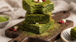 Resep Matcha Brownies Moist & Premium