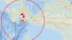 Gempa Bumi Tektonik M5,1 di Kaimana Papua Barat
