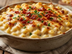Resep Mac & Cheese Smoky Creamy (Cafe Style)
