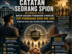 Reformasi Polri Bukan Sekedar Perubahan Struktur Tapi Perubahan Arah dan Jiwa