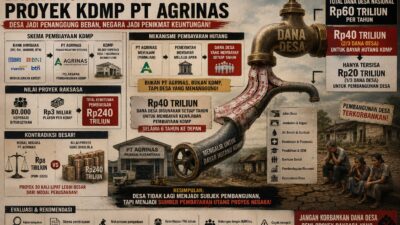 GMNI Jember Kritik Skema Pembiayaan Koperasi Merah Putih: Dua Pertiga Dana Desa Terancam Habis untuk Bayar Utang Program Prabowo