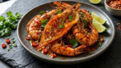 Resep Udang Panggang Bumbu Bawang Pedas Gurih