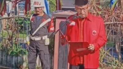 Ahmad Wanedi bertindak selaku Irup dalam Upacara Peringatan Hari Lahir Pancasila 1 Juni .