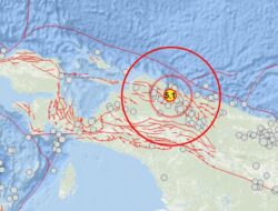 Terjadi Gempa Bumi Tektobik M5,1 di Sarmi Papua