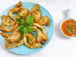 Jamur Crispy Saus Asam Manis