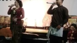 Aksi Panggung Sekdes Pandanlandung Bersama Niken Salindri dalam Acara Pergelaran Wayang Kulit, Rangkaian Kegiatan Bersih Desa