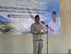 Anggota DPR RI Sonny T. Danaparamita Hadir dan Beri Sambutan di Pelantikan Pengurus LPPNU Banyuwangi