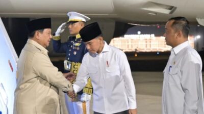Presiden Prabowo Tiba di Tanah Air Usai Hadiri KTT BTICS 2026