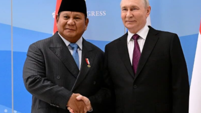 Presiden Prabowo dan Putin Bertemu di Vladivostok