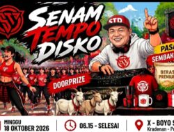 Cukup Mengejutkan! Anggota DPR Sonny T. Danaparamita Jadi DJ Senam Disko di Tengah Warga Kaliboyo