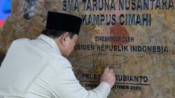Prabowo Resmikan SMA Taruna Nusantara Kampus Cimahi